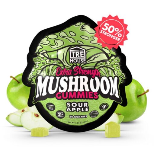 Sour Apple Magic Mushroom Gummies