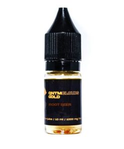 QNTM Clouds Gold THC Vape Juice Root Beer – 1000mg
