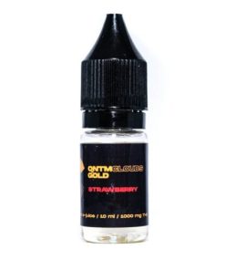 QNTM Clouds Gold THC Vape juice Strawberry – 1000mg